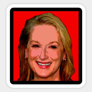 meryl streep Sticker